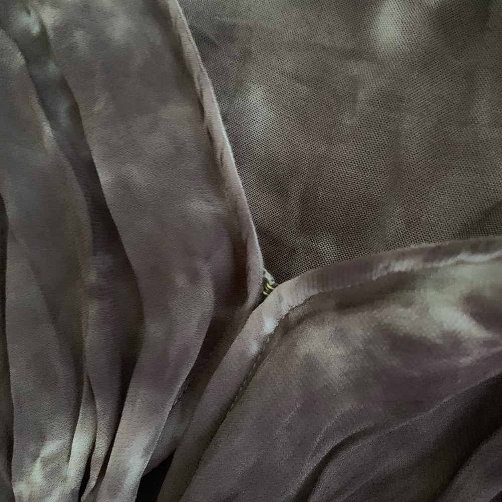 Young, Fabulous & Broke Helena Solar Flare Brown Tie Dye Maxi Dress - Picture 13 of 13